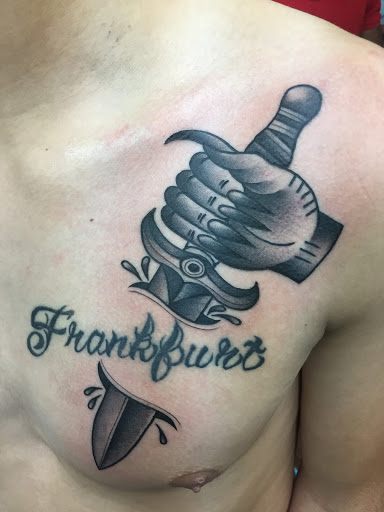 Explore beach tattoo ideas, creative tattoo ideas in Junction City, available at Junction City Tattoo