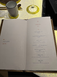 Soon Grill Champs-Elysées 순그릴 샹젤리제 à Paris menu