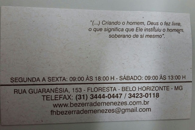 Farmácia Homeopática Bezerra de Menezes - Drogaria
