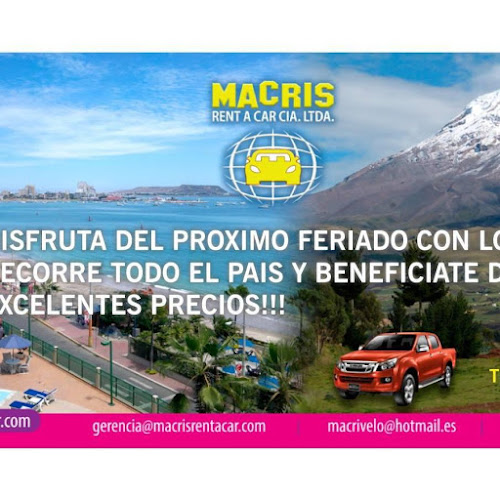 Comentarios y opiniones de Macri's Renta Car