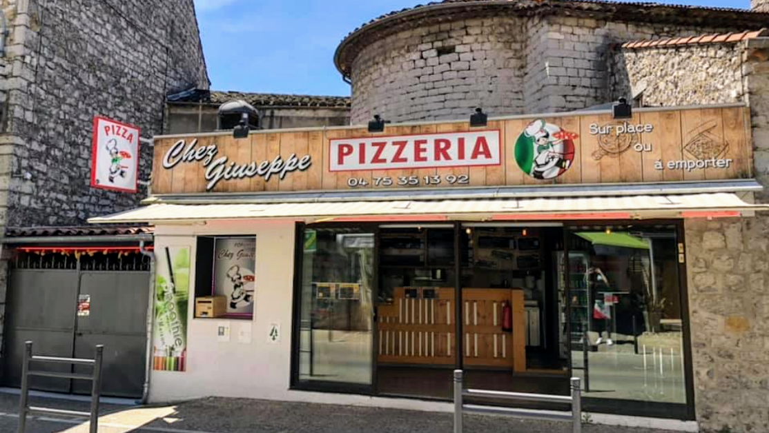 Pizzeria Chez Giuseppe 07120 Ruoms