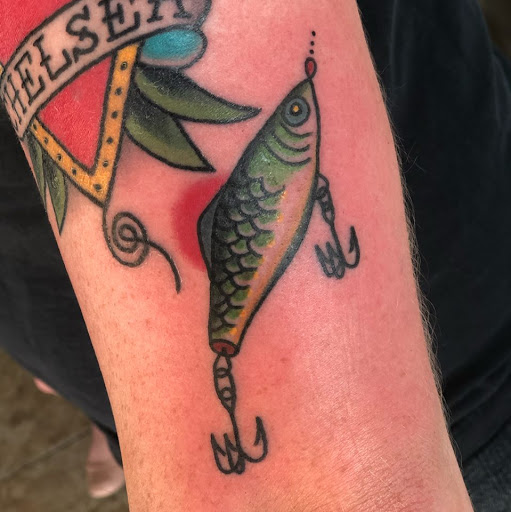 Explore irish flag tattoo ideas, creative tattoo ideas in Ponchatoula, available at Rougarou Collective Tattoo Shop