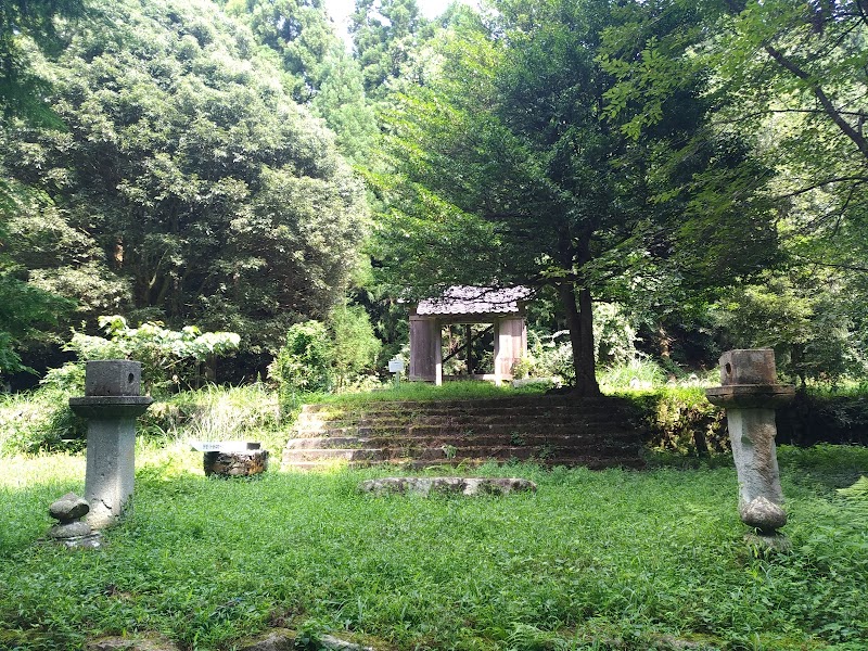 白山神社跡