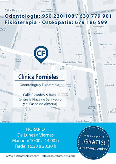 Información y opiniones sobre Fornieles Y Lila – Clínica Dental en Almeria de Almería