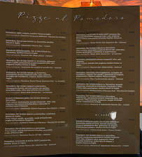 Menu du LieVita Pizzeria à Monsampolo del Tronto