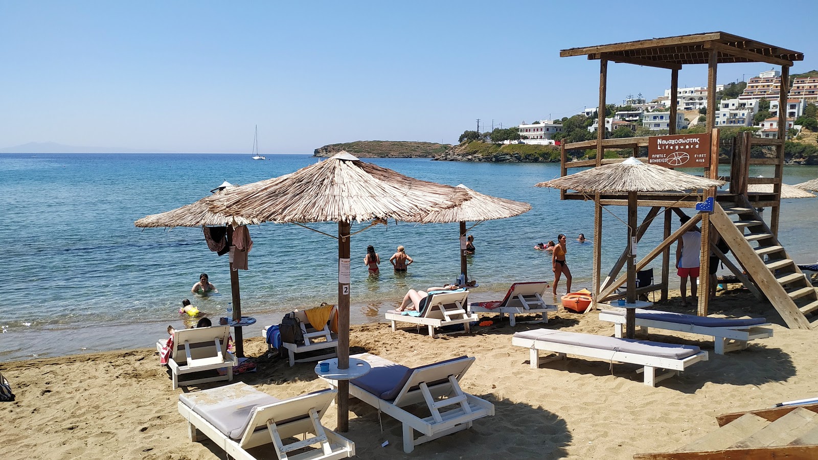 Photo of Batsi beach with very clean level of cleanliness