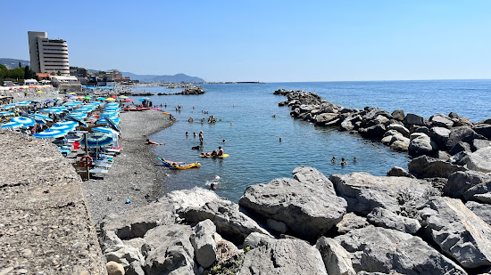 Spiaggia di Preli a Chiavari