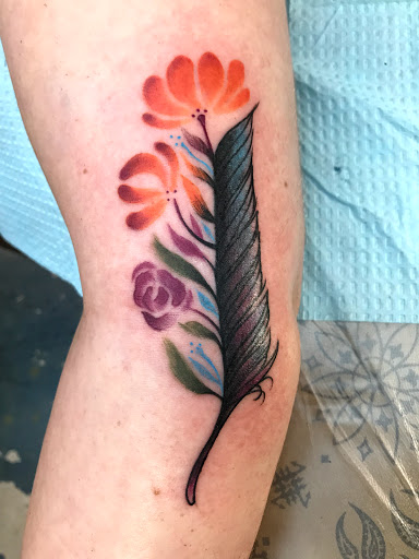 Explore calf tattoo ideas for females, creative tattoo ideas in San Antonio, available at The Ink Retreat LLC