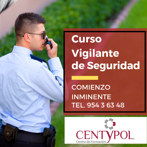 ⁣ Centypol, Cursos de Vigilante de Seguridad en Sevilla