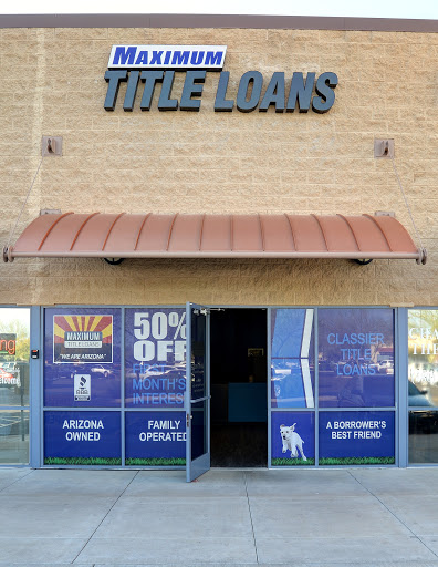 Maximum Title Loans, 4050 W Ray Rd, Chandler, AZ 85226, Loan Agency
