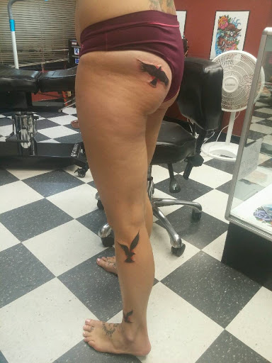 Explore trucking tattoo ideas, creative tattoo ideas in Hemet, available at Lotus Tattoo Inc