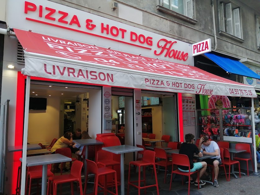 Pizza and hot dog house à Nice