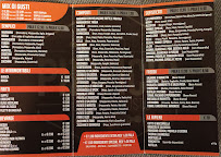 Menu du PIZZIFICIO à Rome