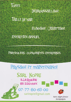 sarl nopre à Coëx