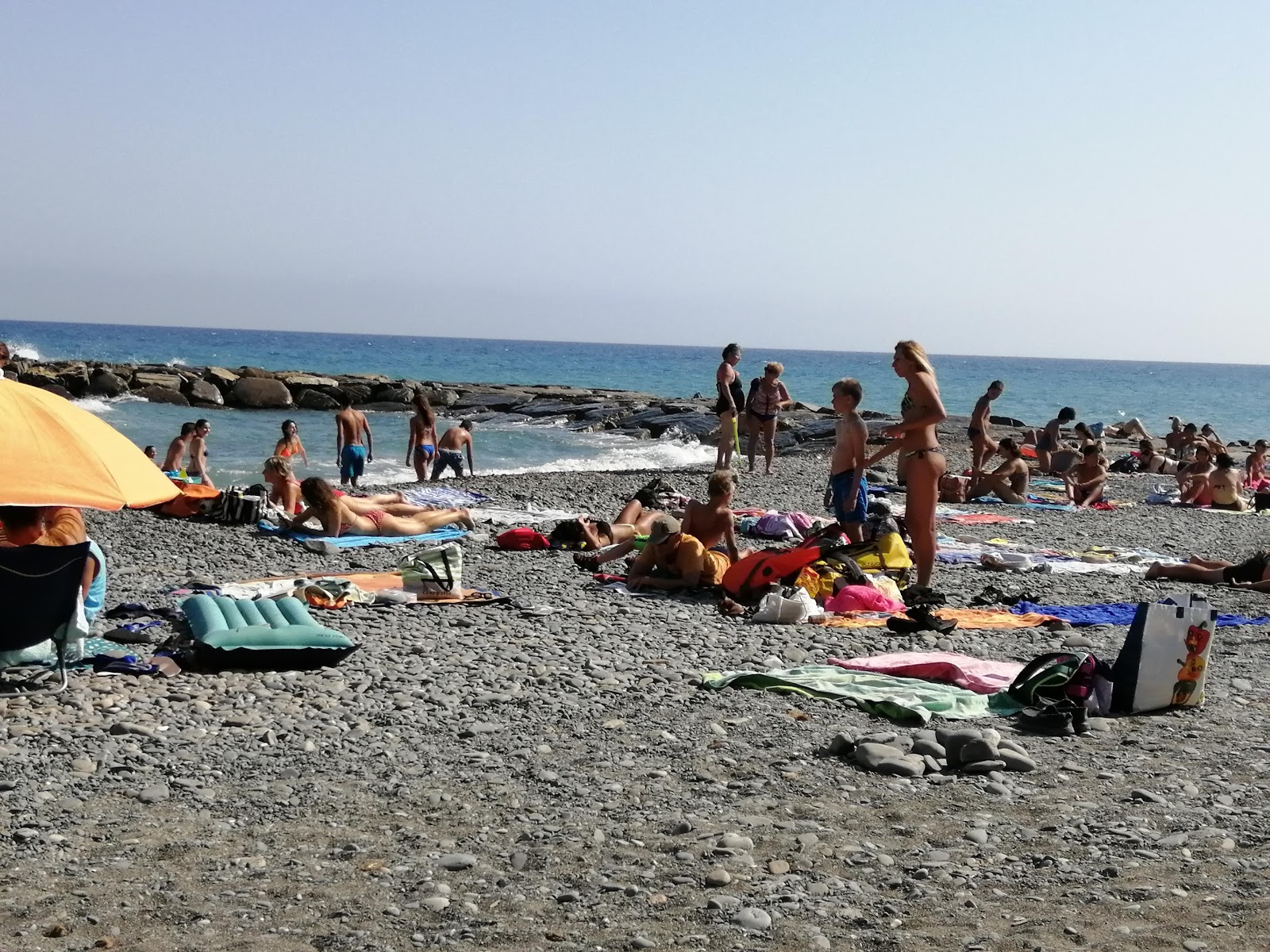 Fotografie cu Spiaggia Galeazza cu nivelul de curățenie înalt