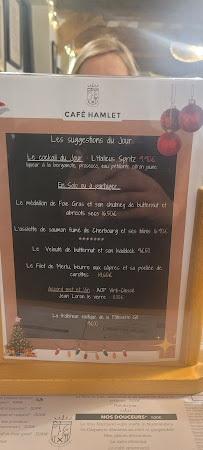 Café Hamlet à Rouen menu