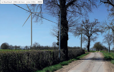 Projet éolien du Bouchaud à Le Bouchaud