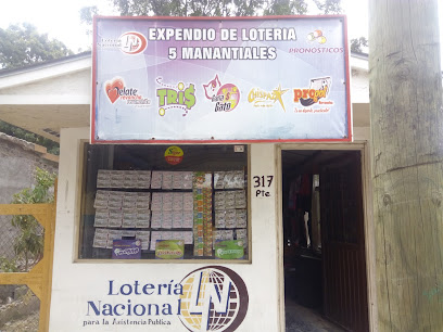 Expendio De Loteria Nacional 5 Manantiales