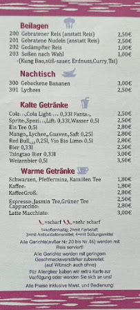 Shanghai Express à Ingelheim am Rhein carte