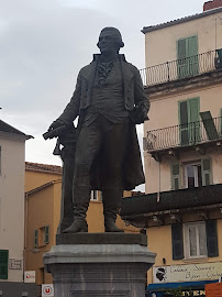 Statue de Pascal Paoli - Statua di Pasquale Paoli du Restaurant L'annexe à Corte - n°2