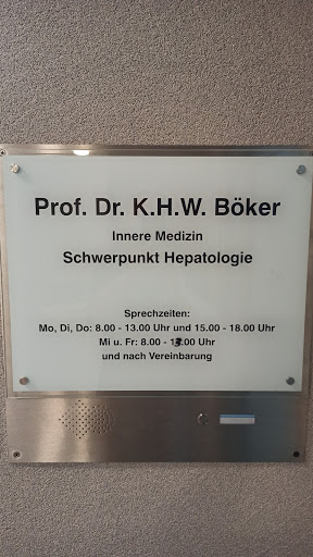 Herr Prof. Dr. med. Klaus Hans Wolfgang Böker
