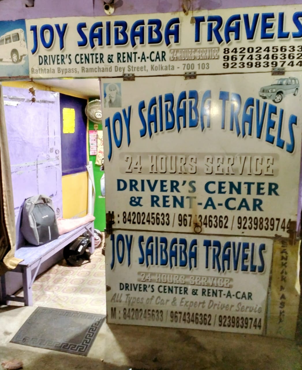 Joy SaiBaba Travels - Driver center, rent a car & bus in Rajpur, narendrapur, sonarpur,baruipur