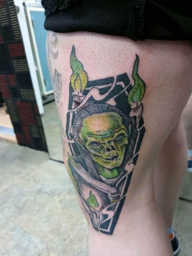 Explore inner ear tattoo ideas, creative tattoo ideas in Omaha, available at A New Creation Tattoo