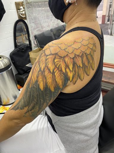 Explore tattoo family sleeve ideas, creative tattoo ideas in Sparks, available at Tidal Wave Tattoo