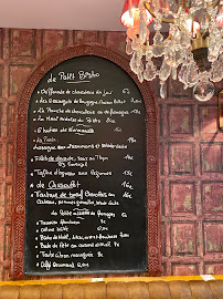 Menu / carte de Le Petit Bistro à Blois