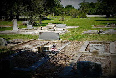 New Prospect Cemetery; past names Samville Cemetery and Bayshore Cemetery
