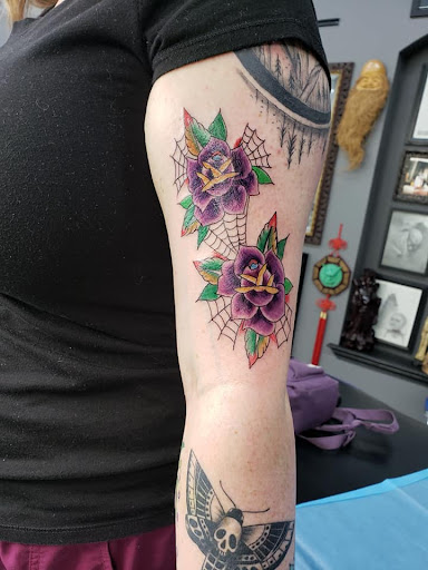 Explore scenic tattoo ideas, creative tattoo ideas in Houston, available at 333 Tattoo Studio HTX