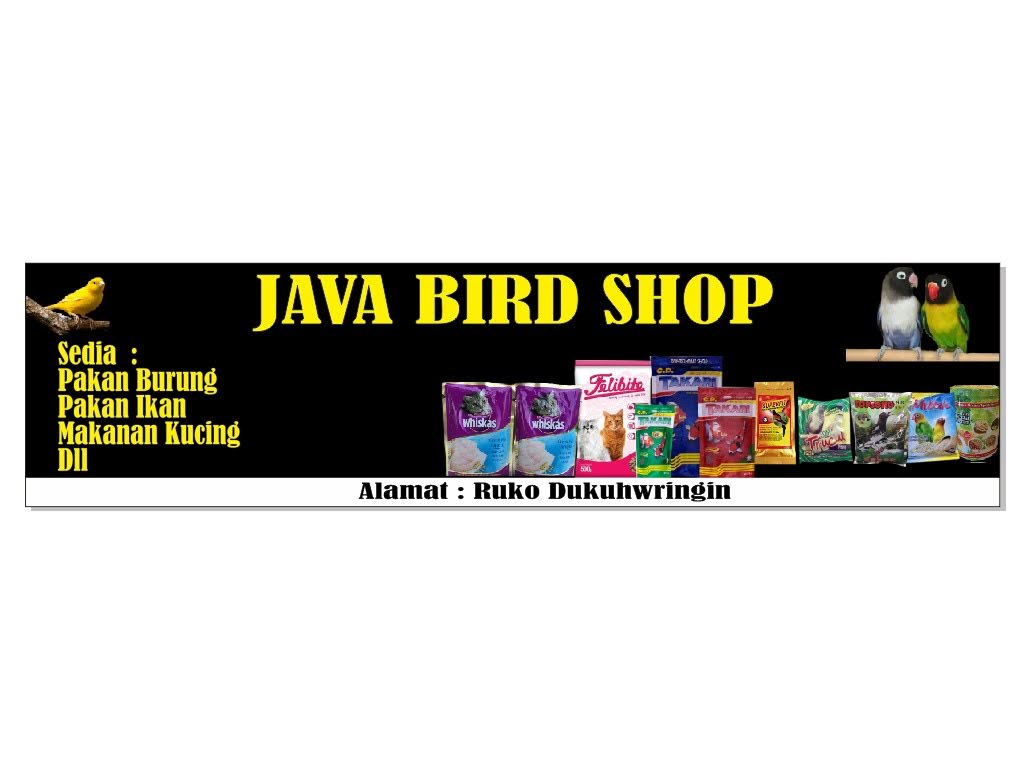 Java bird shop