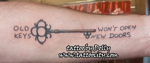 Explore rainbow tattoo ideas, creative tattoo ideas in Lockport, available at Tattoo City by Larry Brogan