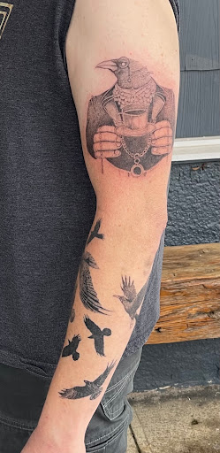 Explore turtle tattoo ideas for guys, creative tattoo ideas in Spokane, available at Ron LeMay Tattoo