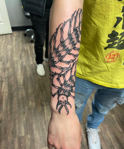 Explore tattoo on shoulder ideas, creative tattoo ideas in Lubbock, available at The Brand Tattoo Studio