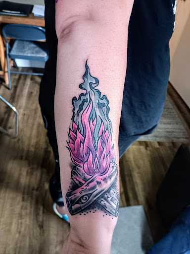 Explore mother son tattoo ideas with meaning, creative tattoo ideas in Angola, available at SafeHouse Ink