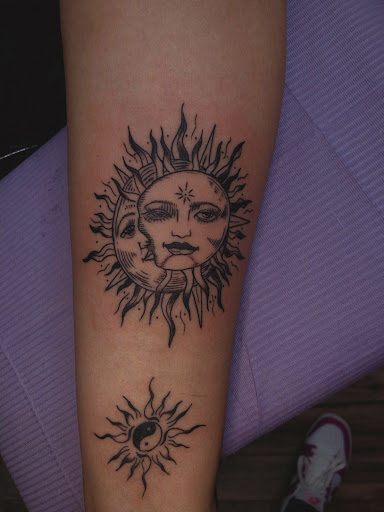 Explore calla lily tattoo ideas, creative tattoo ideas in North Tonawanda, available at Dark Side Ink Tattoo Studio