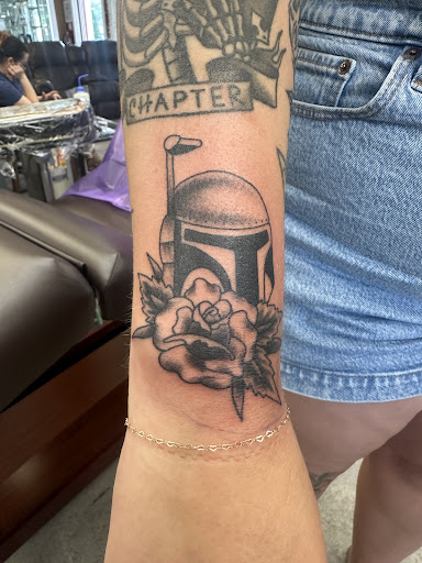 Explore mother and father tattoo ideas, creative tattoo ideas in Heath, available at Underground Tattoo Station