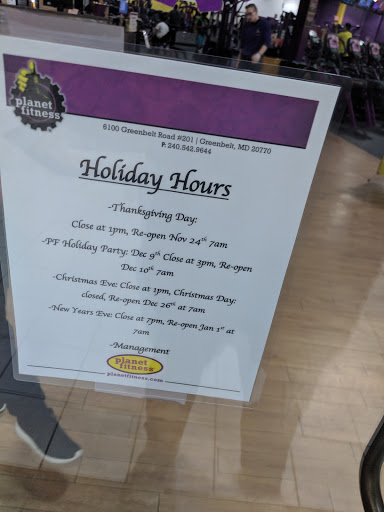 Gym «Planet Fitness», reviews and photos, 6100 Greenbelt Rd #201, Greenbelt, MD 20770, USA
