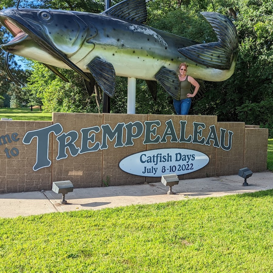 Trempealeau Catfish Statue