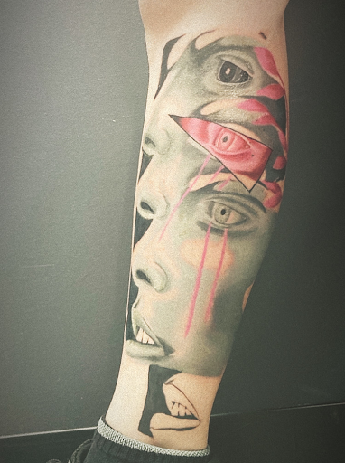 Explore mountaineering tattoo ideas, creative tattoo ideas in Cadillac, available at Limitless Ink Tattoo Studio