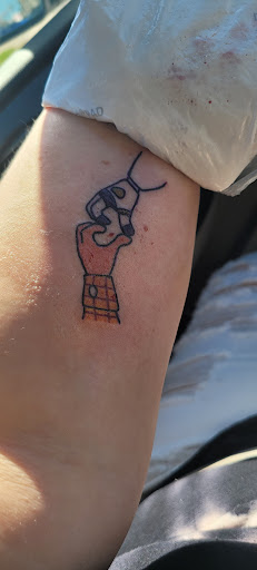 Explore christian tattoo ideas, creative tattoo ideas in Cocoa Beach, available at 13 Waves Tattoo