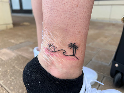 Explore deltoid tattoo ideas, creative tattoo ideas in Destin, available at Atomic Frog Tattoo