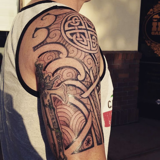 Explore inuyasha tattoo ideas, creative tattoo ideas in Fremont, available at Inkies Tattoo Studio