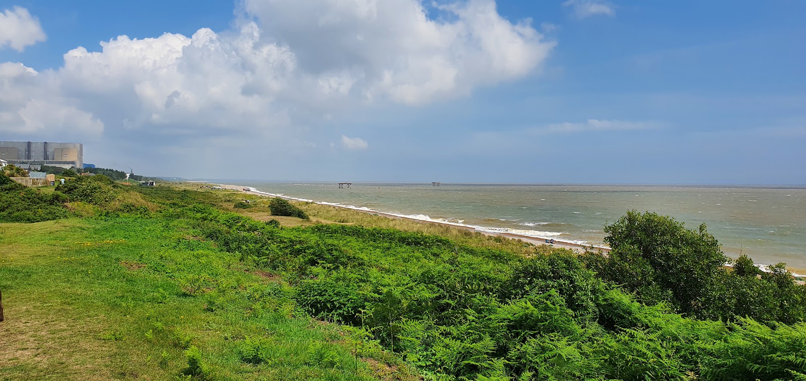 Foto van Sizewell Beach met hoog niveau van netheid