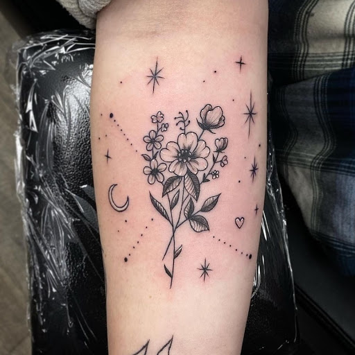 Explore simple fish tattoo ideas, creative tattoo ideas in Monroe Township, available at Ink Therapy Tattoo