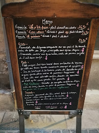 Restaurant Le Coude à Coude à Avignon (le menu)