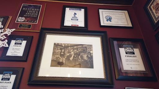 Explore breast cancer tattoo ideas, creative tattoo ideas in Canton, available at The Inkeepers Tattoo Parlor