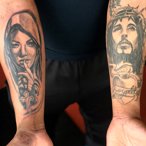 Explore taurus and scorpio tattoo ideas, creative tattoo ideas in Atlanta, available at Camp Creek Body Art & Laser