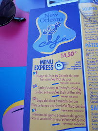 New Orleans Café à Lourdes menu